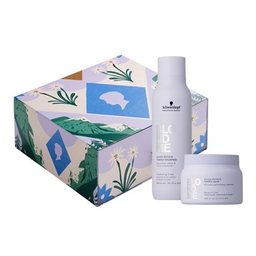 Blonde Me Christmas Purple Toning gift