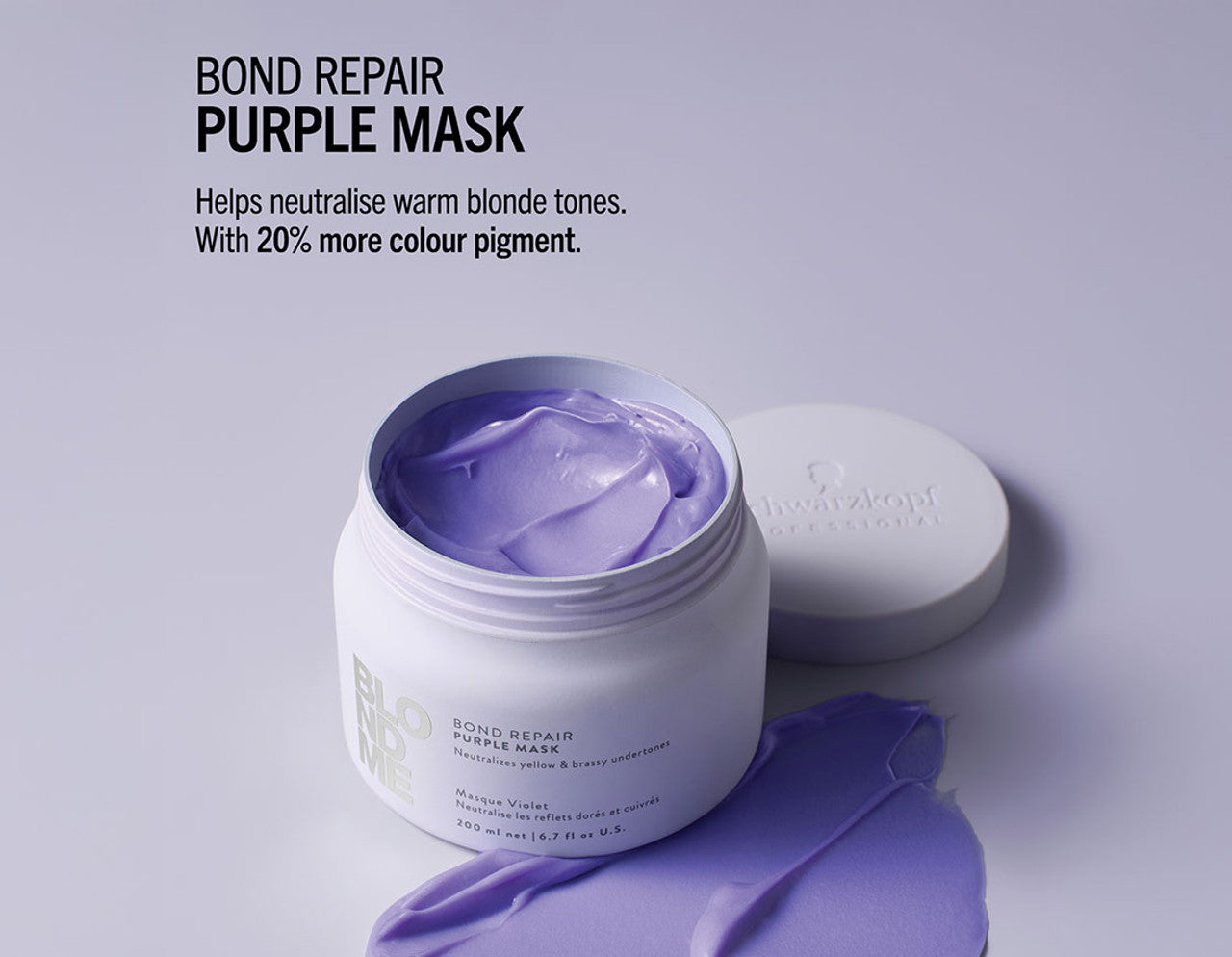 Blonde Me Bond Repair Purple Mask 200ml