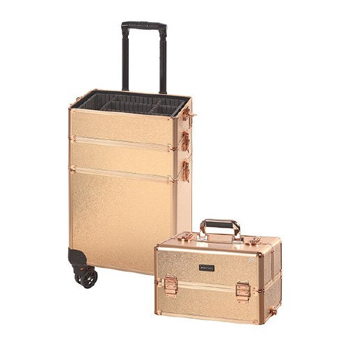 Sinelco Rose gold 3 tier case