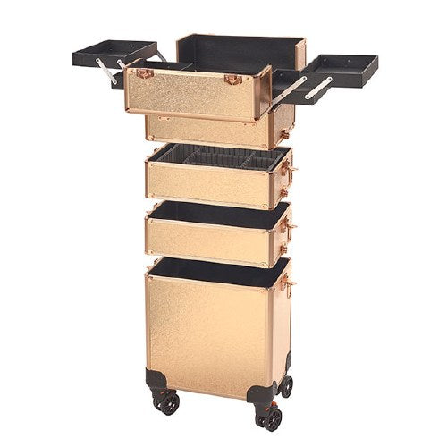 Sinelco Rose gold 3 tier case