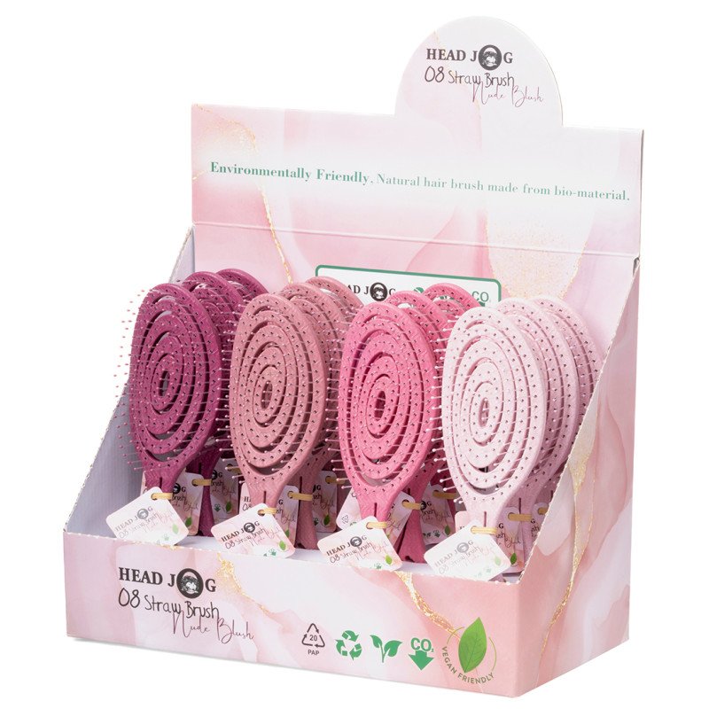 Headjog straw Brush Display