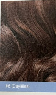 Stranded Human hair lace clip in 20" extensions