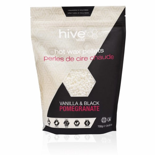 Hive of beauty Vanilla and black pomegranate Hot wax 700gr