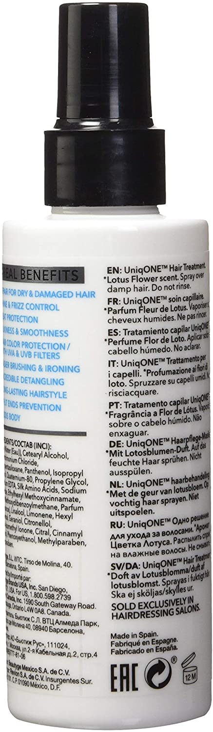 Revlon UniqONE Professional Hair Treatment - 150ml, Lotus Flower Fragrance