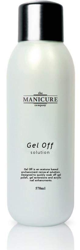 Gel Off - Soak Off Nail Solution - 570ml