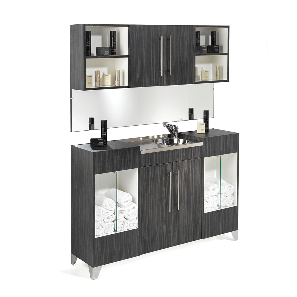 Opal Vanity Unit With Upper Storage - REM