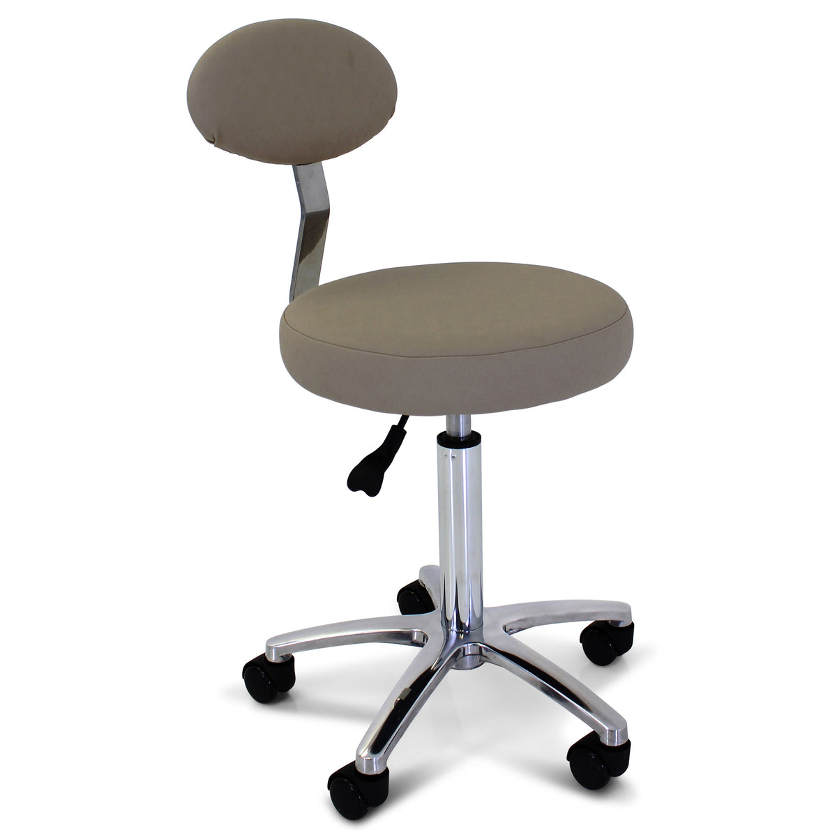 Therapist Stool With Backrest - REM