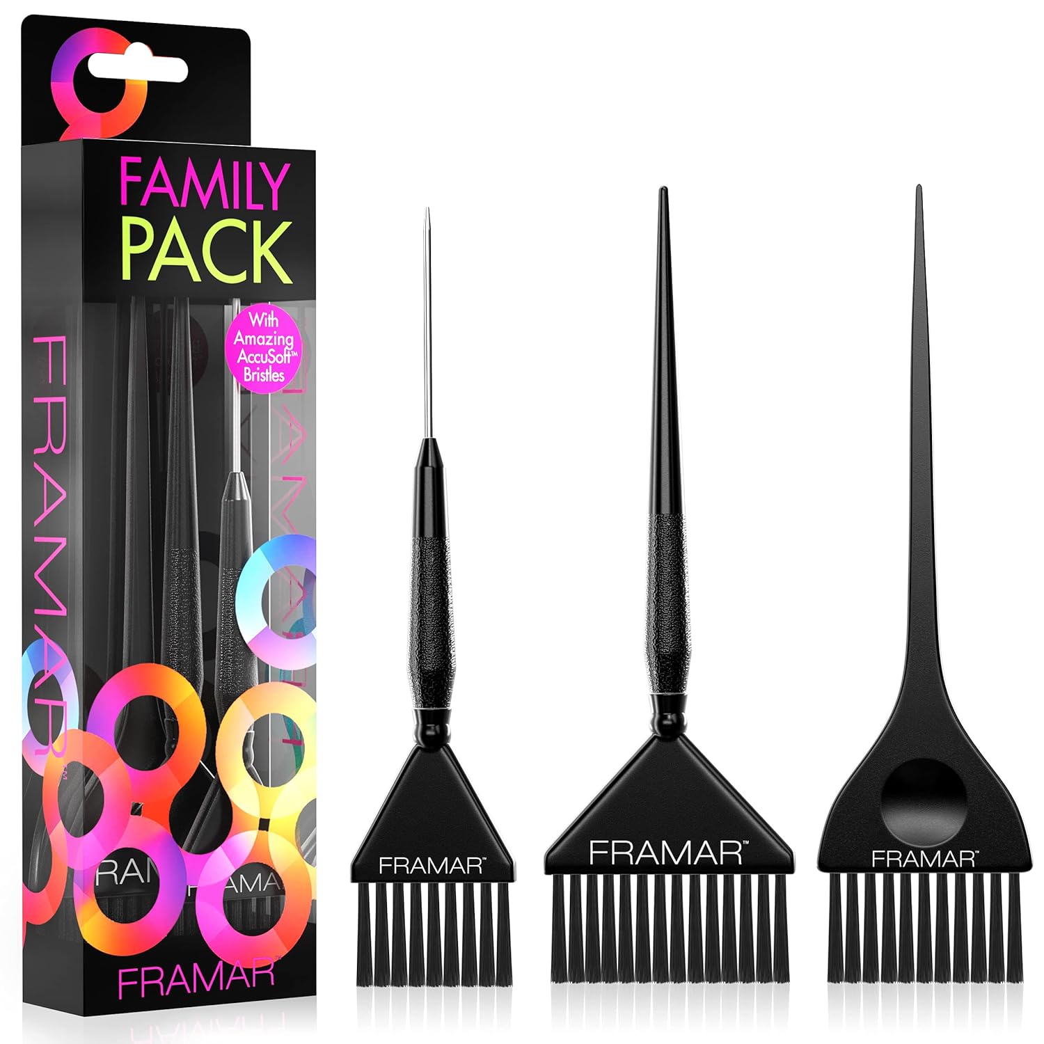 Framar Family Pack Tint Brushes