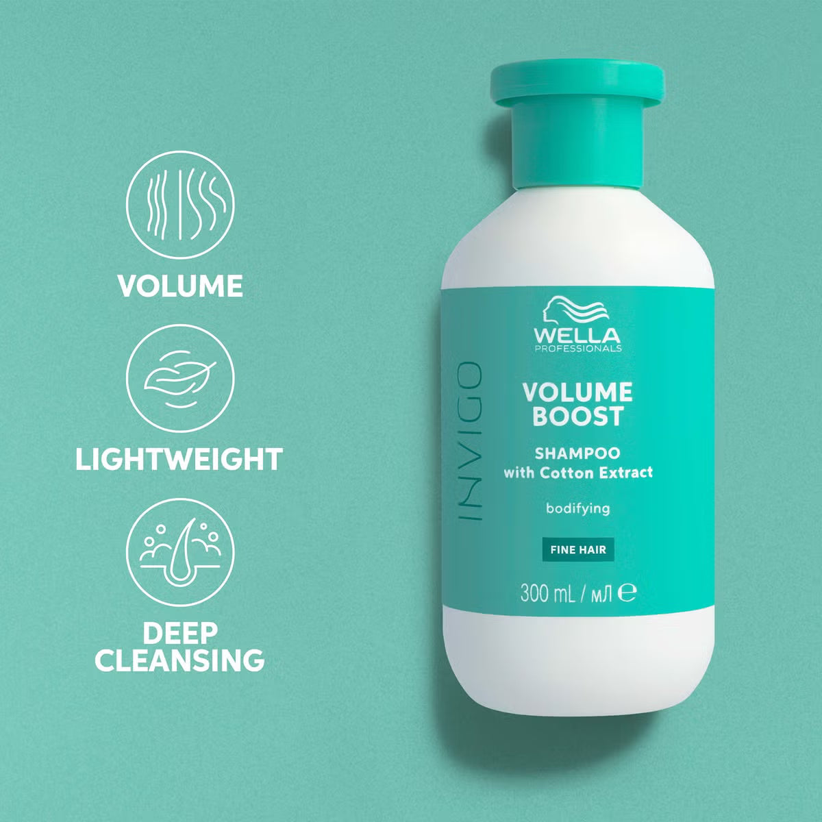 Wella Invigo Volume Boost Shampoo 300ml