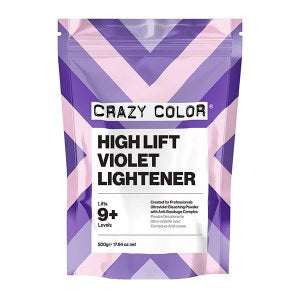 Crazy colour high lift violet lightener