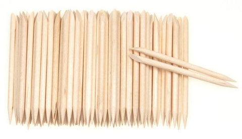 Disposable Orange Wood Sticks