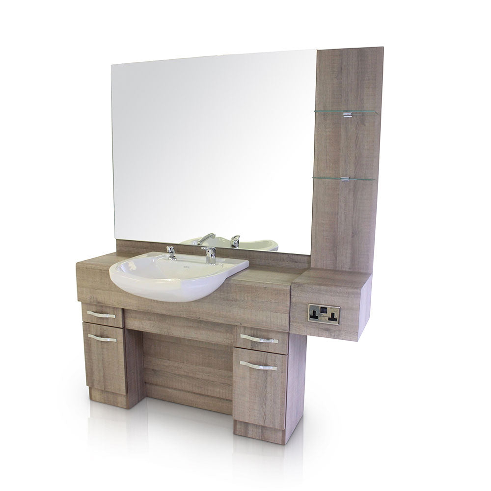 Maverick Barber Unit With Frontwash Basin - REM