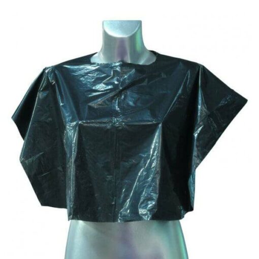 Disposable Shoulder Capes - Black (Pack of 100)