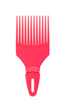 Curl Tamer Detangling Comb Pink