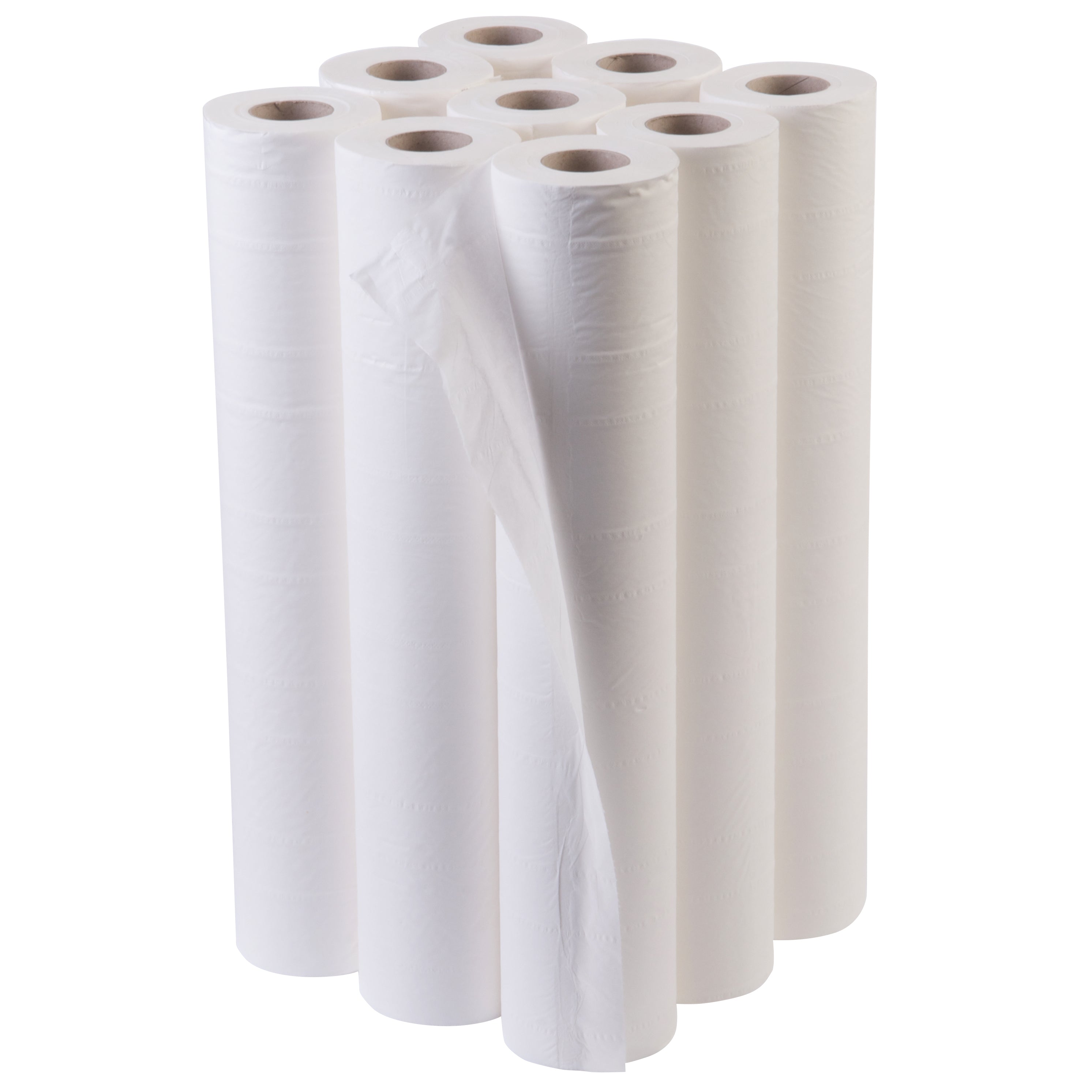 Plain Box White Couch Roll - 20" x 40m (12)