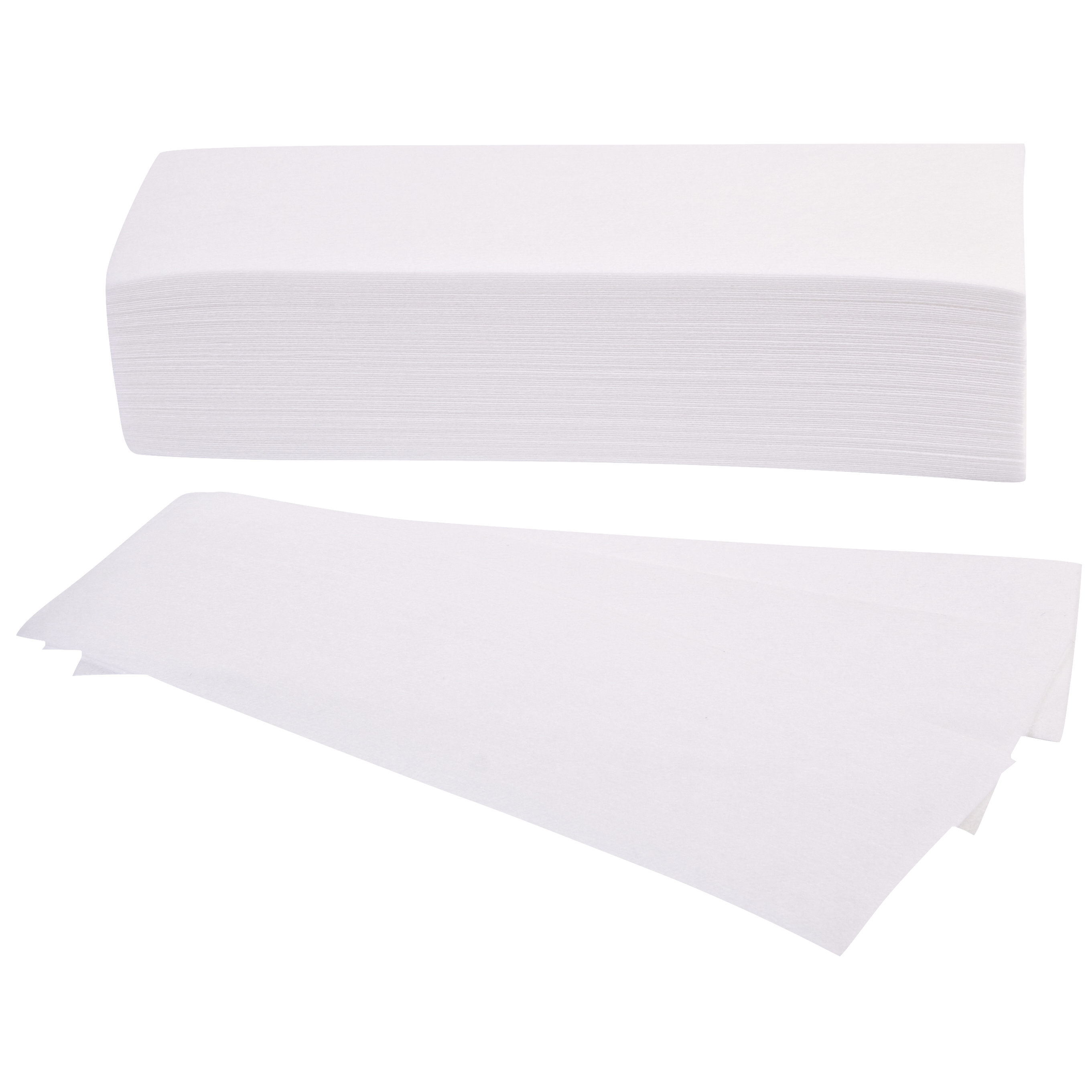 White Paper Waxing Strips (100)