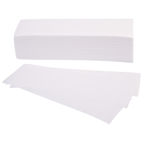 White Paper Waxing Strips (100)