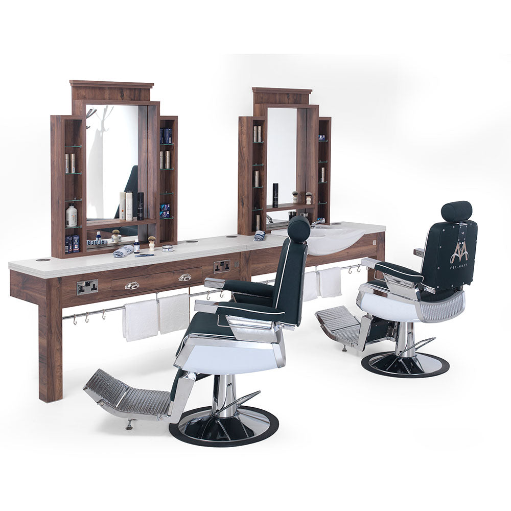 Montana Barber Unit with Frontwash Basin - REM