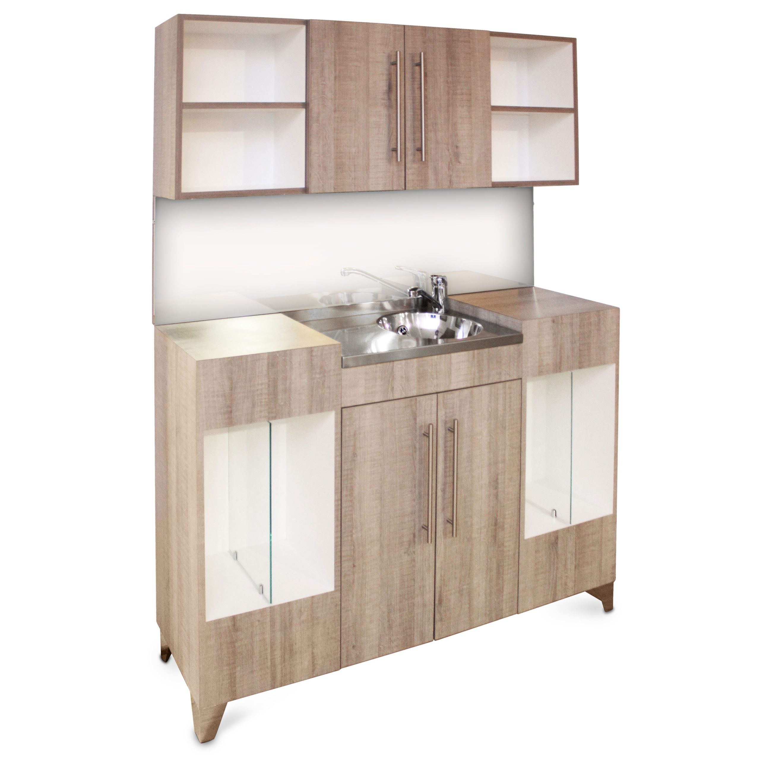 Opal Vanity Unit With Upper Storage - REM