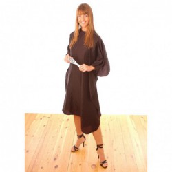 Hair Tools Black Nylon Economy Cape