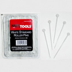 Hairtools white standard roller pins